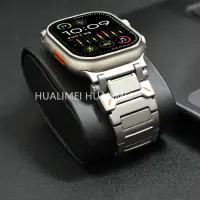 在飛比找蝦皮商城精選優惠-改装款超輕钛带 適用蘋果手錶 Apple Watch Ult