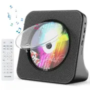 Portable CD Player, Bluetooth CD Kpop Player for Desktop with HiFi Sound Spea...
