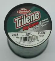 Berkley BGQS25-22 25 Lb Trilene Big Game Mono Line 1/4Lb Spool LoVis Green