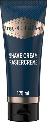 [King C gillette] King C. Gillette Moisturizing Shaving Cream For Men 175ml