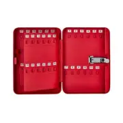 AdirOffice Heavy-Duty Safe Lock Box Key Cabinet with Combination Lock (2-Pack)