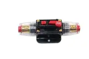 CompStudio 30AMP Car Stereo Audio Circuit Breaker Inline Fuse 12v/24v