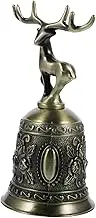 DOITOOL Vintage Hand Bell Loud Dining Table Bell for Restaurants and Parties with Comfortable Grip for Home and Events