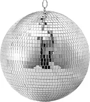 Party Pro Disco Mirror Ball DJ Light, 30 cm