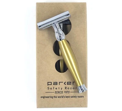 Parker Safety Razor 48R + 5 Parker Double Edge Razor Blades