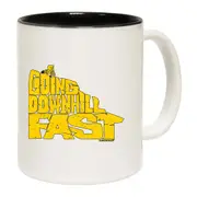 Cycling Going Downhill Fast Mug Cup