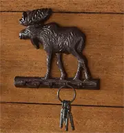 Park Designs Country Rustic Moose 5 Key Hook Cabin Hunting Lodge Hooks