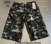 Boys Lee Dungarees Cargo Shorts - Sure2Fit - Brand New with Tags