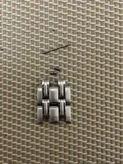 Genuine link band Omega Seamaster 120m ladies' watch strap parts 14mm set of two