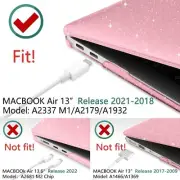 Air 13 Inch Case 2021-2018 Release M1 A2337 A2179 A1932 Touch ID Gl for MacBook
