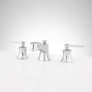 Signature Hardware 447899 Pendleton 1.2 GPM Widespread Bathroom Faucet with P...