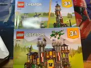 Lego 31120 Creator 3 In 1 Medieval Castle Instruction Manuals WITH WHITE ENVELOP