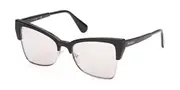 Max & Co. MO0004 01C Women’s Sunglasses Black Size 55