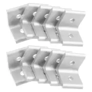 10 Pcs Aluminum Extruded Angle Code Industrial Corner Brackets for 4040 Profile