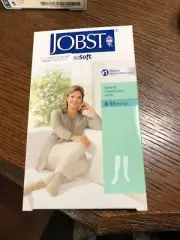 Jobst 120275 So Soft Womens Compression Socks Sand XL Knee CT 8-15 mmHg