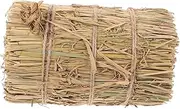 PAMINGONO Small Straw Block Decorative Haystack Ornament for Rustic Home and Garden Decor Creative Wedding Accent Durable Natural Material for Indoor and Outdoor Use