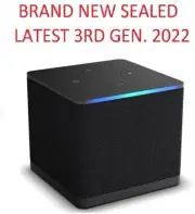 Amazon Fire TV Cube 3rd gen streaming player with Alexa Wi-Fi 6E 4K Ultra HD NEW