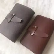 book jacket cover slipcase case bag leather fit 22x15.5x3 cm Personalized H9