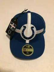 Indianapolis Colts Cap New Era 59Fifty Low Profile 2019 NFL Draft Day Hat 7 1/2