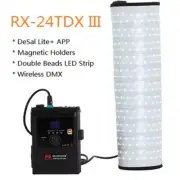Falcon Eyes RX-24TDX III 220W Flexible LED Light 3000K-5600K With Honeycomb Grid