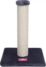 Small Cat Scratcher Kitten Tree Gym Scratching Post -Grey