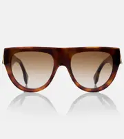 [Fendi] Fendi Fendi First flat-top sunglasses One size brown