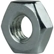 #2-56 Hex Machine Screw Nuts Grade 2 Electro Zinc Plated Steel Qty 5000