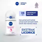 NIVEA Deodorant Roll On Extra Brightening
