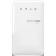 Smeg 135L Left Hand 50's Style Retro Bar Fridge - White