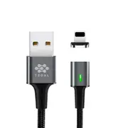 TEGAL ESTAR Magnetic 5A iOS Fast Charging Cable 2m Space Grey