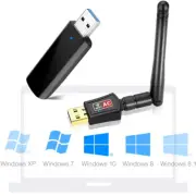 Strong Signal USB Wifi 600Mbps/1300Mbps High Speed Adapter Dongle w/Wifi Hotspot