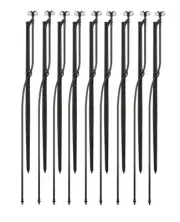 Drip Irrigation Misting Sprinkler Emitter on Spike Assembly, 9 Sets Micro Spr...