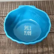 NIB Rae Dunn Shell Yeah! Serving Bowl Coastal Beach Decor New