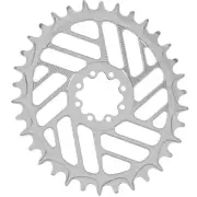 ALUGEAR Oval T-Type Boost Chainring for SRAM MTB. Silver