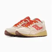 SAUCONY Sneaker 'Shadow 6000' - beige/red - Nubuk-Leder - EUR 44 - NEU