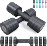 Adjustable Dumbbells Hand Weights Set: Sportneer 4 in 1 Weight Adjustment 2.5...