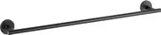 Delta 759240-BL Trinsic 24 in. Wall Mount Towel Bar Bath Hardware Accessory in Matte Black