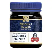 Manuka Health MGO 263+ Manuka Honey (250g/8.80z) Superfood, Raw Exp 06/18/2028