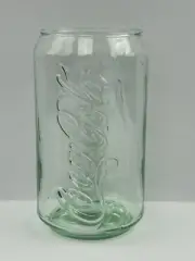 Coca Cola Coke Ltd Edition Collectable Clear Glass - Can Shape 12oz Brand New