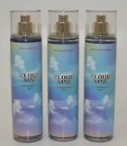 3 BATH & BODY WORKS CLOUD NINE FRAGRANCE MIST SPRAY LARGE 8 OZ LAVENDER AMBER
