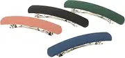 MUSISALY Frosted Spring Clip Hair Pins Large Barrettes for Women Teen Girls Barrette Hair Clips Ponytail Clips