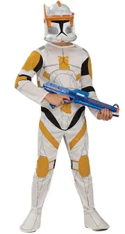 Cody Clone Trooper Commander Deluxe Star Wars Boys Costume