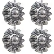 MAZZI WHEEL RIM CENTER CAP 730 SERIES DUOMO C10730 CHROME (4 CAPS) + BOLT