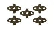 5ct Nathan AirChime P5 Train Air Horn Cork Replacement Gaskets for P Bell Series