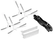 TP-Link Tapo Robot Vacuum Cleaner Replacement Kit, Smart Home, Main Brush ×1, Side Brush (Left) ×2, Side Brush (Right) ×2, Washable HEPA Filter ×2, Work with Tapo RV20 Mop/RV20 Mop Plus (Tapo RVA102)