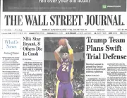 Wall Street Journal Newspaper Kobe Bryant January 27 2020