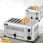 Digital Electric 4 or 6 Slice Toaster Burger Bun Toaster Bread Toaster 1-5 Speed