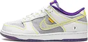 [Nike] Mens Dunk Low, Grey/Purple/Yellow, 36.5 M EU