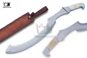 Khopesh Sword, Handmade High Carbon Steel Blade, Battle Ready With Sheath