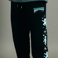 在飛比找蝦皮商城優惠-RIPNDIP SUPERSTAR SWEATPANTS 黑